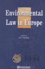 ENVIRONMENTAL LAW IN EUROPE（1999 PDF版）