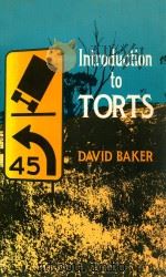 INTRODUCTION TO TORTS（1985 PDF版）