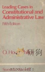 LEADING CASES IN CONSTITUTIONAL AND ADMINISTRATIVE LAW  FIFTH EDITION（1979 PDF版）
