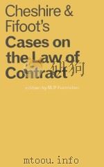 CASES ON THE LAW OF CONTRACT  SEVENTH EDITION（1977 PDF版）