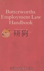 BUTTERWORTHS EMPLOYMENT LAW HANDBOOK  THIRD EDITION（1984 PDF版）