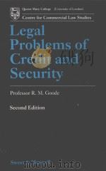 LEGAL PROBLEMS OF CREDIT AND SECURITY  SECOND EDITION（1988 PDF版）