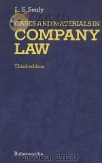 CASES AND MATERIALS IN COMPANY LAW  THIRD EDITION（1985 PDF版）