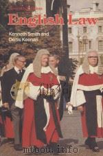 ENGLISH LAW  SEVENTH EDITION（1982 PDF版）