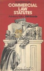 COMMERCIAL LAW STATUTES（1979 PDF版）