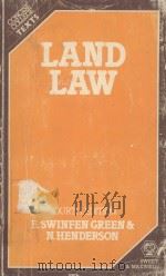 LAND LAW  FOURTH EDITION（1980 PDF版）