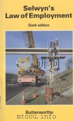 LAW OF EMPLOYMENT  SIXTH EDITION（1988 PDF版）