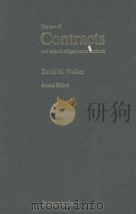 THE LAW OF CONTRACTS AND RELATED OBLIGATIONS IN SCOTLAND  SECOND EDITION（1985 PDF版）