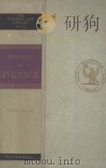 PHIPSON ON EVIDENCE ELEVEN EDITION 1970 PDF电子版封面