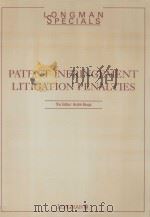 PATENT INFRINGEMENT LITIGATION PENALTIES（1989 PDF版）