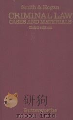 CRIMINAL LAW  CASES AND MATERIALS  THIRD EDITION（1986 PDF版）