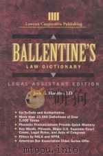 BALLENTINE'S LAW DICTIONARY:LEGAL ASSISTANT EDITION（1994 PDF版）