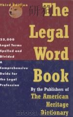 THE LEGAL WORD BOOK  THIRD EDITION（1991 PDF版）