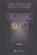 OBTAINING PATENTS SECOND EDITION 1999 PDF电子版封面 045926253X