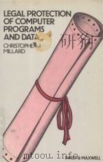 Legal protection of computer programs and data（1985 PDF版）