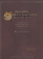 PLEADING JOINDER AND DISCOVERY  CASES AND MATERIALS（1968 PDF版）