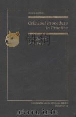 CRIMINAL PROCEDURE IN PRACTICE  A MANUAL FOR THE DEFENCE OF CASES IN PROVINCIAL COURT  SECOND EDITIO（1983 PDF版）