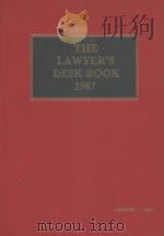 THE LAWYER'S DESK BOOK 1987 1987 PDF电子版封面 0459268708