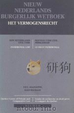 NEW NETHERLANDS CIVIL CODE PATRIMONIAL LAW（1990 PDF版）