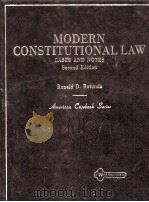 MODERN CONSTITUTIONAL LAW  CASES AND NOTES  SECOND EDITION（1985 PDF版）