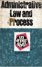 ADMINISTRATIVE LAW AND PROCESS  IN A NUTSHELL（1972 PDF版）