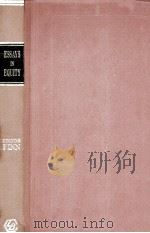 ESSAYS IN EQUITY（1985 PDF版）