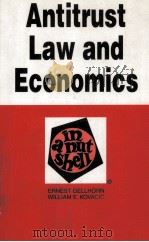 ANTITRUST LAW AND ECONOMICS  IN A NUTSHELL  FOURTH EDITION（1994 PDF版）