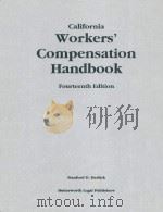 CALIFORNIA WORKERS' COMPENSATION HANDBOOK  FOURTEENTH EDITION（1994 PDF版）