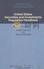 UNITED STATES SECURITIES AND INVESTMENTS REGULATION HANDBOOK（1992 PDF版）