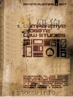 COMPARATIVE PROBATE LAW STUDIES（1976 PDF版）