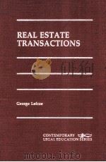REAL ESTATE TRANSACTIONS（1993 PDF版）