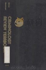 CRIMINOLOGY REVIEW YEARBOOK  VOLUME 2（1980 PDF版）