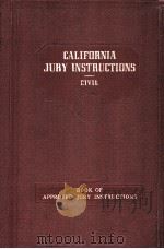 CALIFORNIA JURY INSTRUCTIONS  CIVIL  VOLUME 2（1956 PDF版）