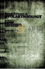 Recent advances in otolaryngology（1978 PDF版）