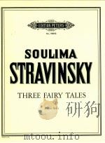 Three Fairy Tales Piano solo duration 21 minutes No.66692 1978 PDF电子版封面