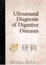 ULTRASOUND DIAGNOSIS OF DIGESTIVE DISEASES THIRD REVISED EDITION（1987 PDF版）