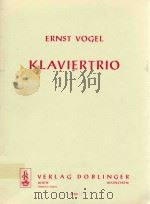 Klaviertrio 07214 1974 PDF电子版封面 Ernst Vogel