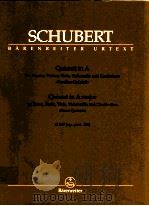 Quintet in A major for Piano violin viola Violoncello and double Bass Trout Quint D 667 (op.post.114（1975 PDF版）