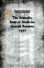 THE SCIENTIFIC BASIS OF MEDICINE ANNUAL REVIEWS 1972（1972 PDF版）
