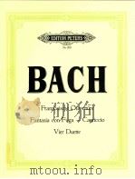 Franz?sisch Ouvertüre Fantasia con Fuga~ Capriccio Vier Duette Nr.208（ PDF版）