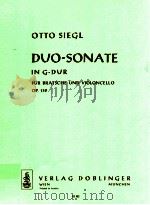 Duo-Sonate in G-Dur fur Bratsche und Violoncello op.139 03 462（1958 PDF版）