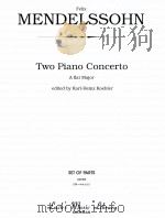 Two Piano Concerto in A flat major set of parts 00199 STR=4-4-3-2-2（ PDF版）