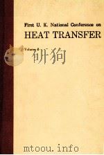 EFCE EVENT NO.308 FIRST U.K.NATIONAL CONFERENCE ON HEAT TRANSFER VOLUME 2（ PDF版）