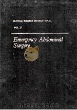 CLINICAL SURGERY INTERNATIONAL 1990 PDF电子版封面 7506222380