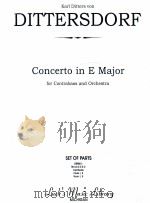 Concerto in E Major for Contrabass and Orchestra set of parts 00861 Str=4-4-3-2-2 PDF电子版封面 Karl Ditters von Dittersdorf