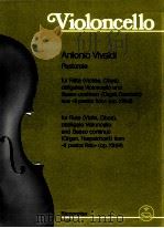 Pastorale for Flute Violin Oboe Obbligato Violoncello and Basso continuo Organ harpsichord from Ⅱ pa 1963 PDF电子版封面