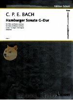 Hamburger Sonate für Fl?te und Basso continuo Cembalo Pianoforte Violoncello Viola da Gamba ad lib 1955 PDF电子版封面