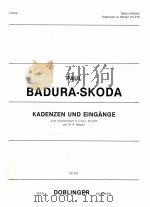Kadenzen und Eing?ne zum ViolinKonzert in D-Dur KV. 218 von W.A.Mozart 03 022 1961 PDF电子版封面