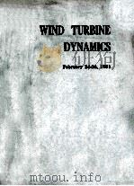 WIND TURBINE DYNAMICS PDF电子版封面