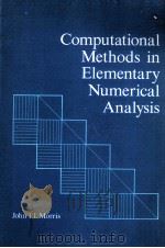 COMPUTATIONAL METHODS IN ELEMENTARY NUMERICAL ANALYSIS（1983 PDF版）